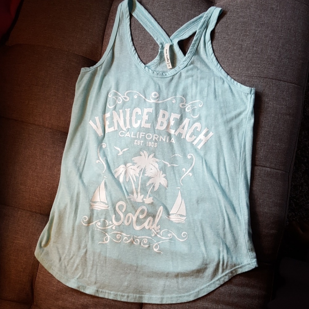 Brand new Venice Beach So cal tank top